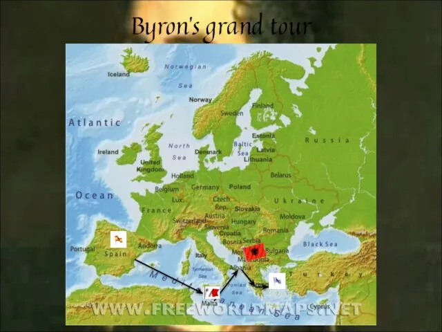 Byron’s grand tour