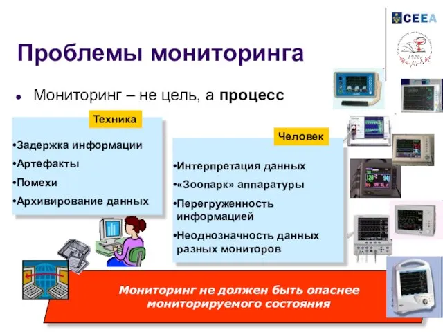 Проблемы мониторинга Мониторинг – не цель, а процесс Мониторинг не должен быть