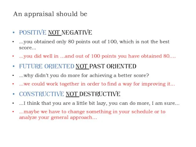 Positive not negative ...you obtained only 80 points out of 100, which