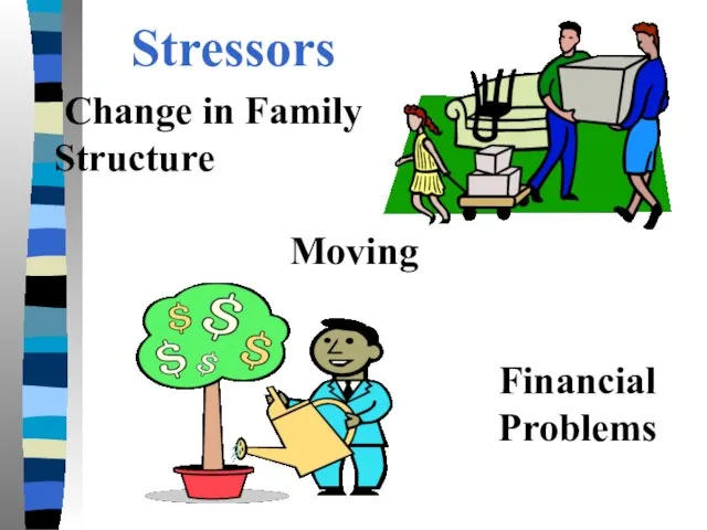 Change in Family Structure Moving Financial Problems Stressors