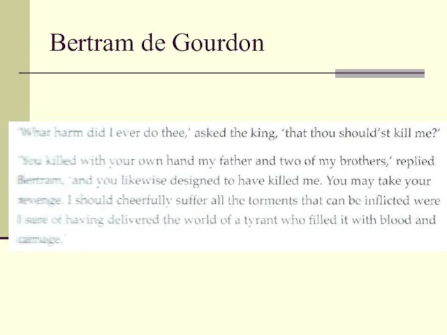 Bertram de Gourdon