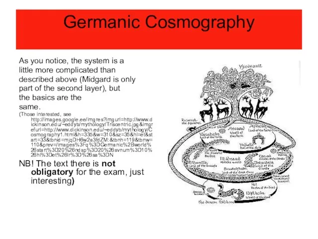 Germanic Cosmography As you notice, the system is a little more complicated