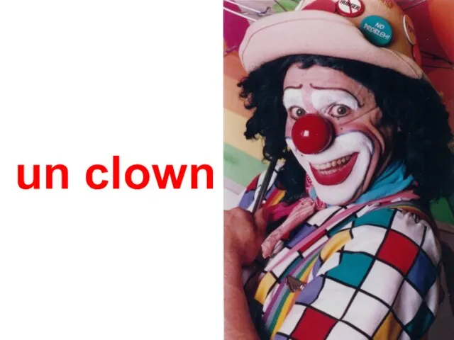 un clown