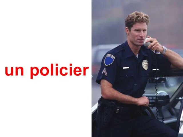 un policier