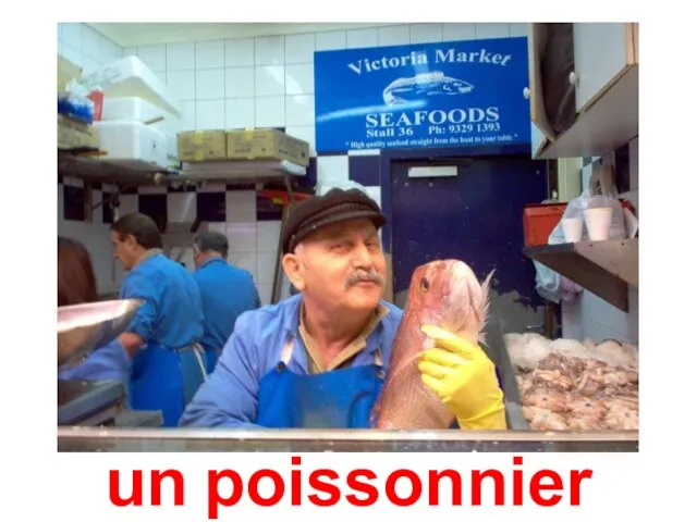 un poissonnier