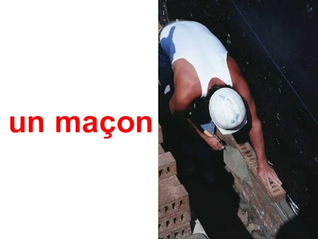 un maçon