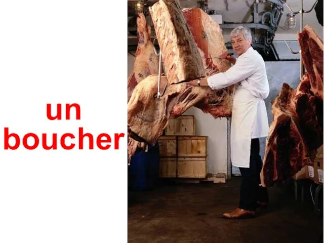 un boucher