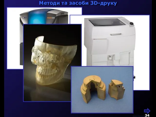 М.Кононов © 2009 E-mail: mvk@univ.kiev.ua Методи та засоби 3D-друку