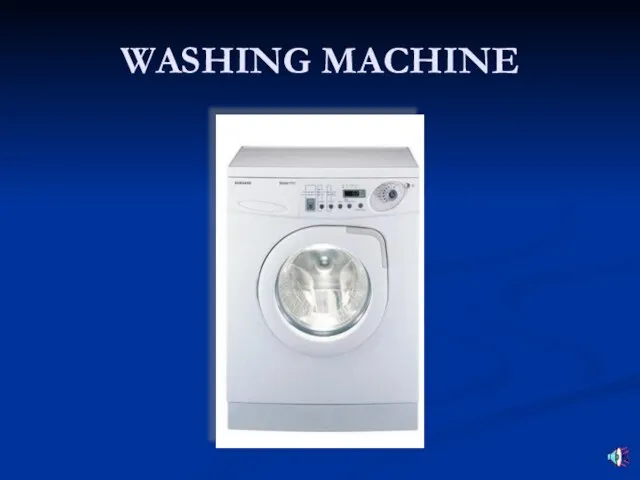 WASHING MACHINE