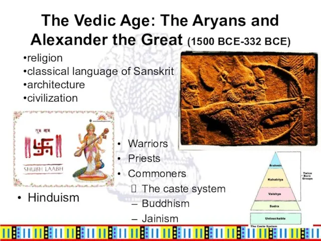 The Vedic Age: The Aryans and Alexander the Great (1500 BCE-332 BCE)