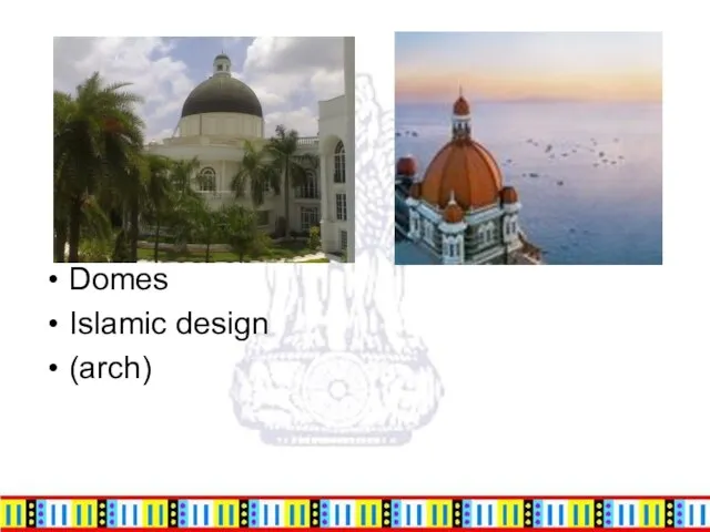 Domes Islamic design (arch)