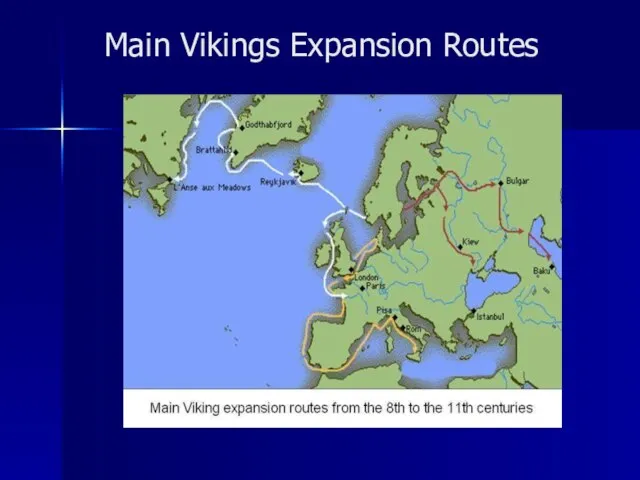 Main Vikings Expansion Routes