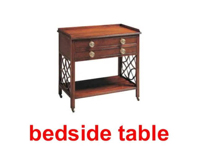 bedside table