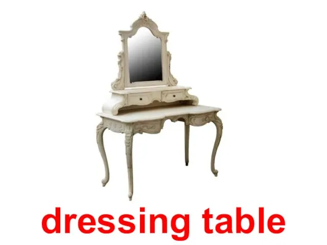 dressing table