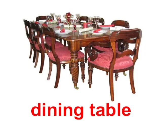 dining table