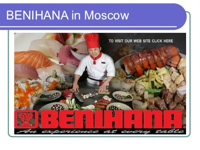 BENIHANA in Moscow