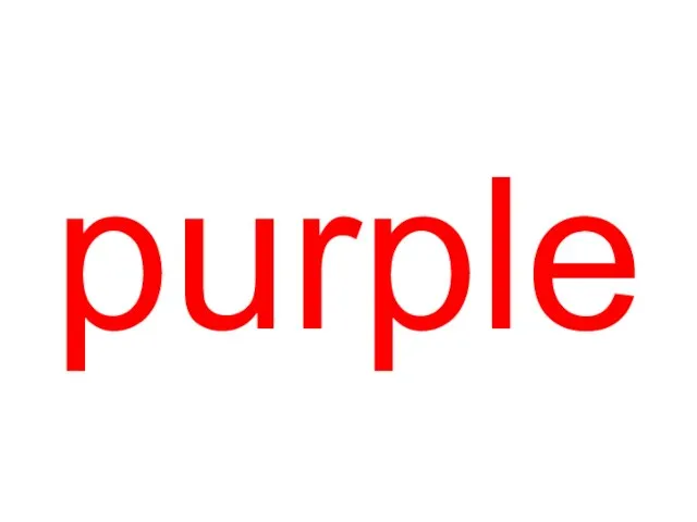 purple