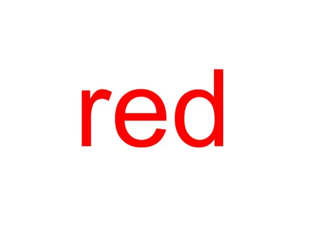 red