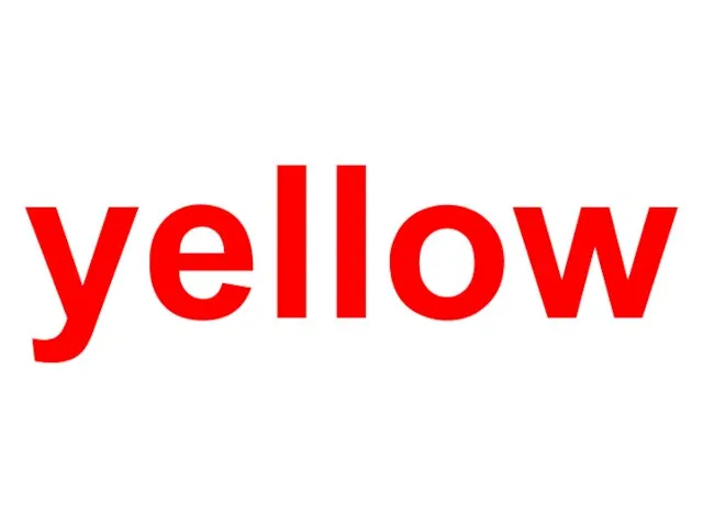 yellow