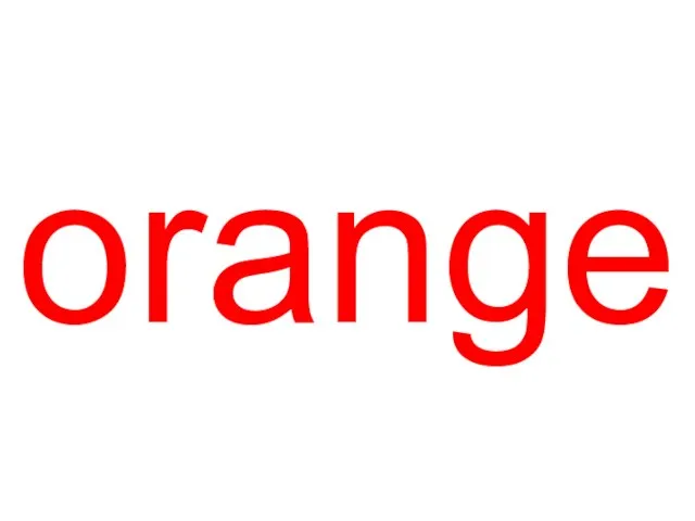 orange