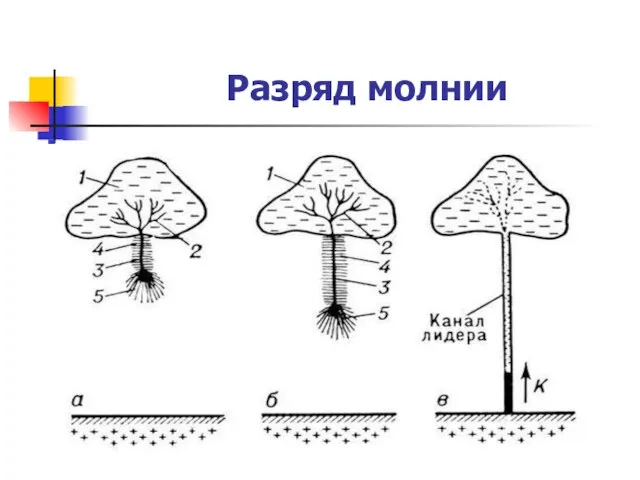 Разряд молнии