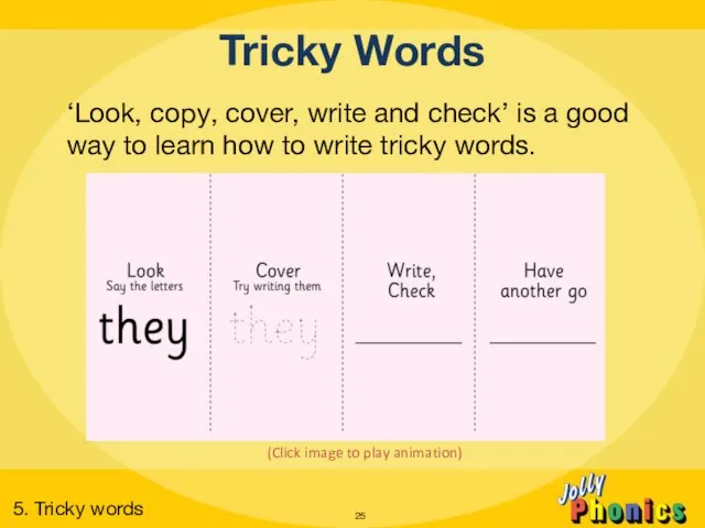 ‘Look, copy, cover, write and check’ is a good way to learn