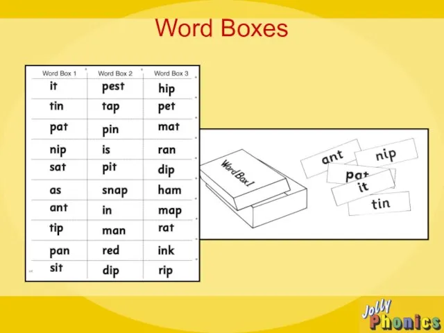 Word Boxes