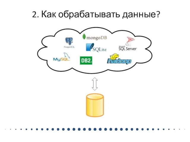 2. Как обрабатывать данные?