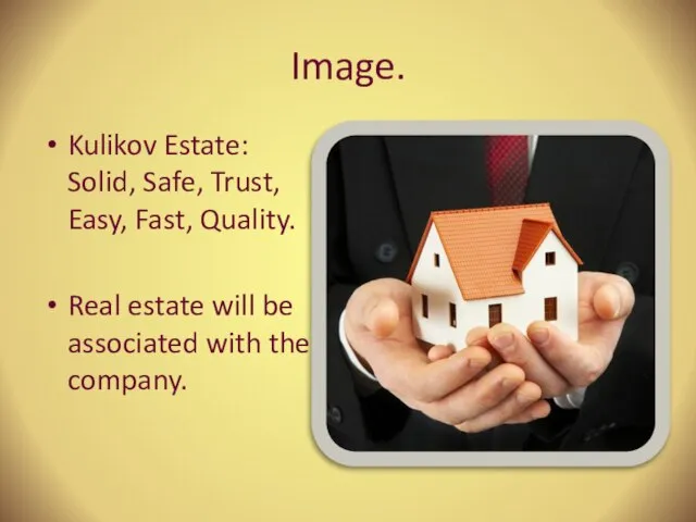 Image. Kulikov Estate: Solid, Safe, Trust, Easy, Fast, Quality. Real estate will