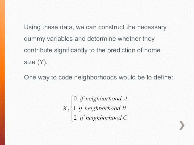 Using these data, we can construct the necessary dummy variables and determine