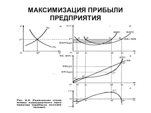 МАКСИМИЗАЦИЯ ПРИБЫЛИ ПРЕДПРИЯТИЯ