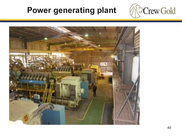 Power generating plant