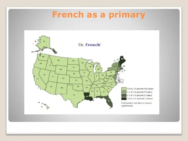 French as a primary