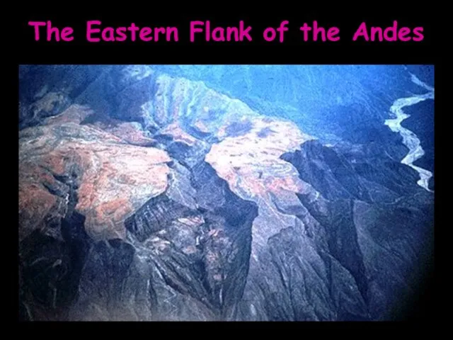 The Eastern Flank of the Andes