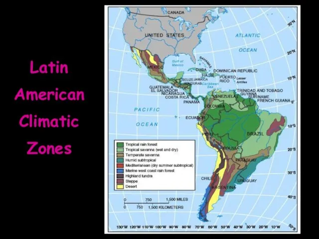 Latin American Climatic Zones