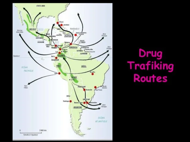 Drug Trafiking Routes