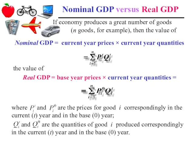 If economy produces a great number of goods (n goods, for example),