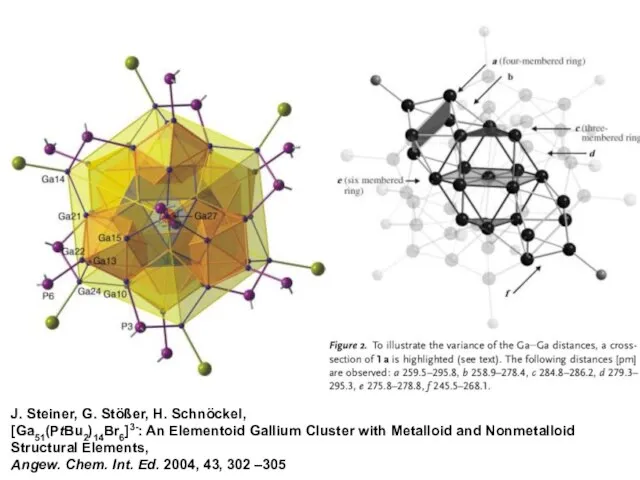 J. Steiner, G. Stößer, H. Schnöckel, [Ga51(PtBu2)14Br6]3-: An Elementoid Gallium Cluster with