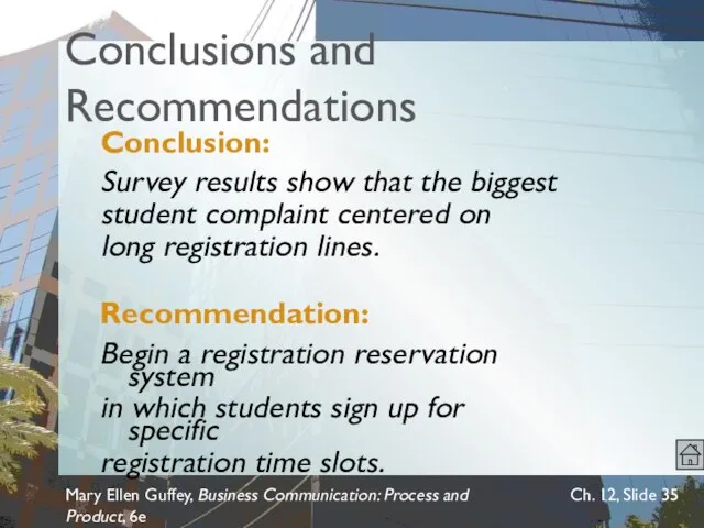 Mary Ellen Guffey, Business Communication: Process and Product, 6e Ch. 12, Slide