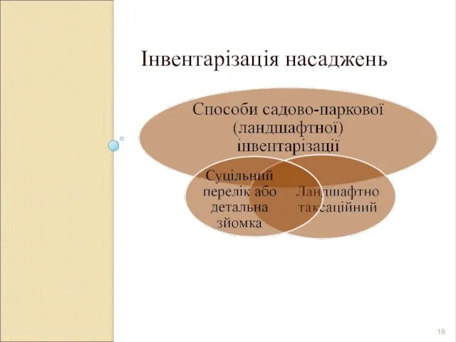 Інвентарізація насаджень