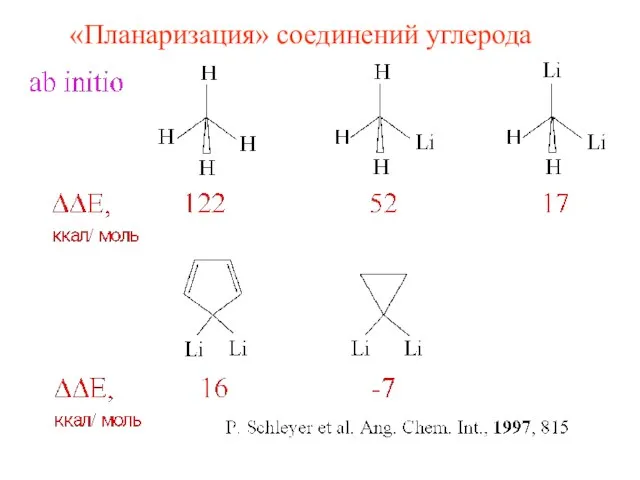 «Планаризация» соединений углерода