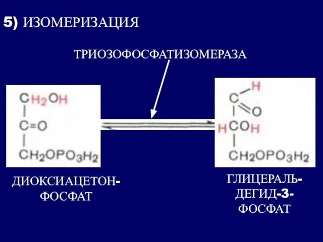 5) ИЗОМЕРИЗАЦИЯ