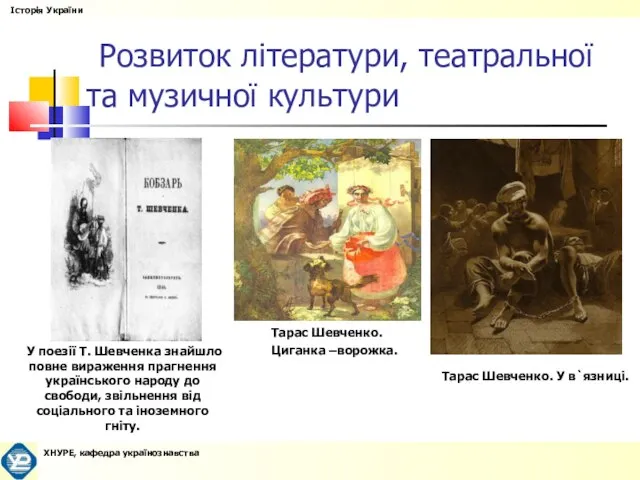 У поезії Т. Шевченка знайшло повне вираження прагнення українського народу до свободи,