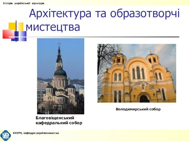 Архітектура та образотворчі мистецтва Володимирський собор Благовіщенський кафедральний собор