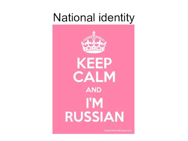 National identity
