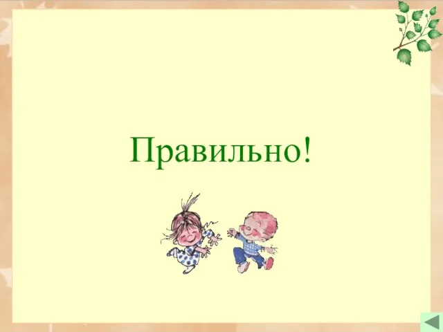 Правильно!