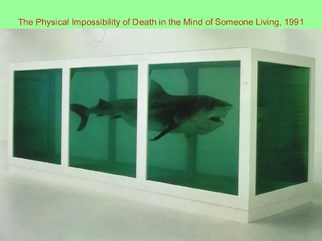 The Physical Impossibility of Death in the Mind of Someone Living, 1991