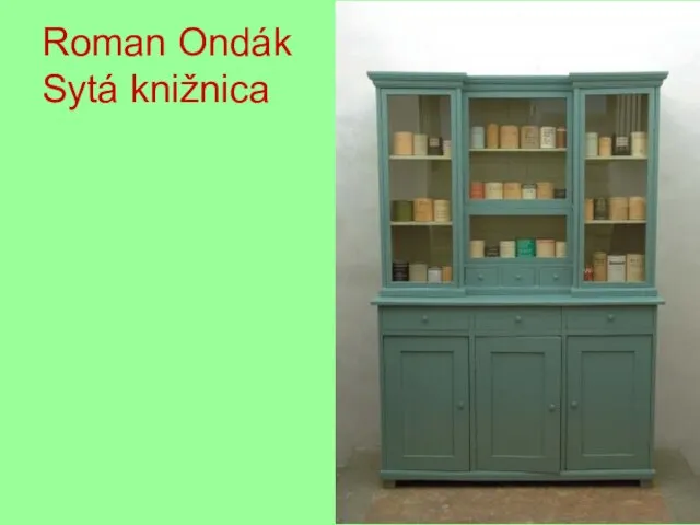 Roman Ondák Sytá knižnica