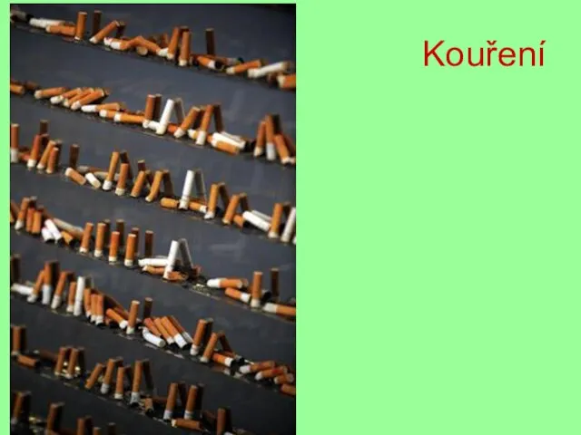 Kouření