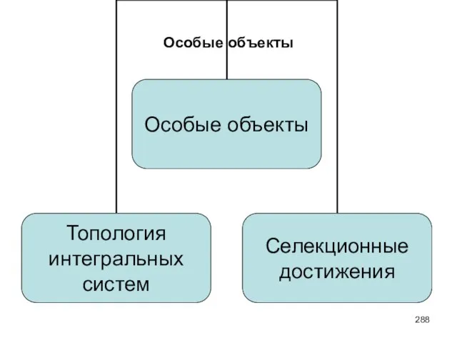 Особые объекты